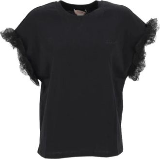 Twinset Donna, Top, Nero, S, new