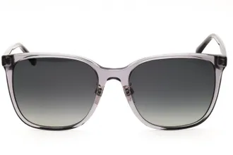 Emporio Armani 0EA4206D Rectangular Acetate Sunglasses - Gray