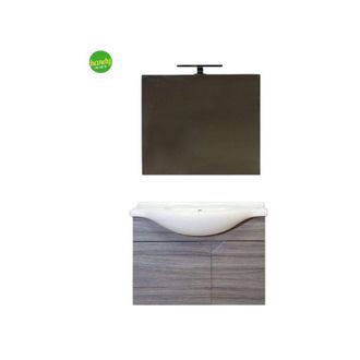 Mobo Mobo - composizione bagno sospesa modello Louis 85cm bianco