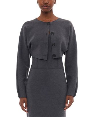 Carolina Herrera Cropped Wool Jacket