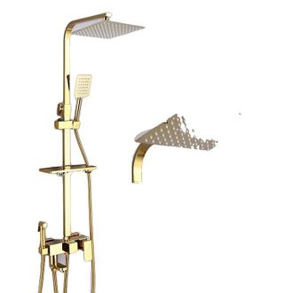 OEM Sistema De Ducha, Tama&ntilde;o 10 Pulgadas, Monomando, Acero Inoxidable 304