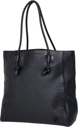 Gucci Black Leather Tote Bag (Pre-Owned)