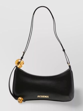 Jacquemus pearl kiss shoulder bag with adjustable strap