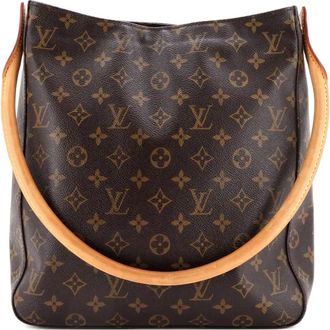 Louis Vuitton Looping Handbag Damier GM shoulder bag - Bruin