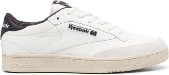 Reebok Club C 85 low-top sneakers - men - Fabric/Fabric/Calf Leather/Rubber - 11.5 - White