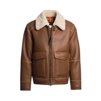 Parajumpers Rodney Special Jacket - Heren - Jassen - Beige - Maat: S Leer