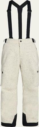 Moncler Technical Wool Padded Ski Bib