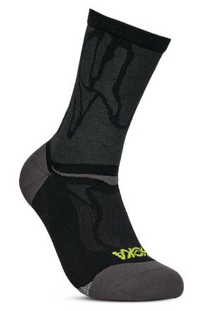 Hoka One One Clifton Run Crew Socks in Black at Nordstrom, Size Large