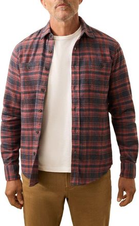 Faherty Heirloom Portuguese Flannel Shirt in Porto Covo Plaid at Nordstrom Rack, Size Small