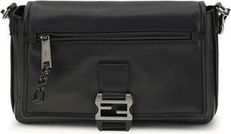 Fendi Flux Shoulder Bag Black