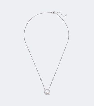 Bucherer Diamond Twist 18kt white gold necklace with diamonds