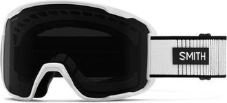 Smith Preview ChromaPop Shield Snow Goggles in White Fade Out /Sun Black at Nordstrom