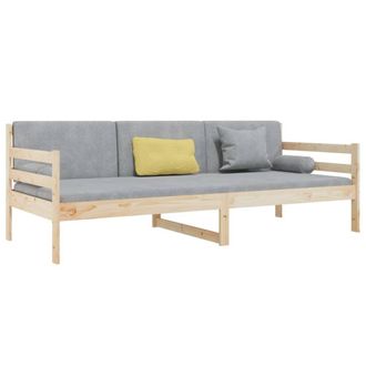 Berkfield Home Beautiful Day Bed 80x200 cm Solid Wood Pine in Natural