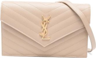 Saint Laurent Cassandre Chain-strap Leather Shoulder Bag