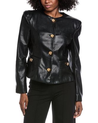 Beulah Vegan Leather Jacket