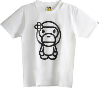 A Bathing Ape T-shirt con applicazione - Bianco