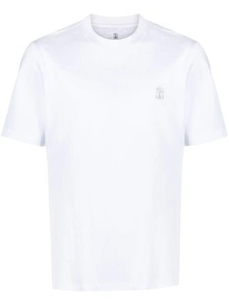 Brunello Cucinelli Jersey T-Shirt With Logo