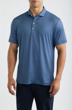 Johnnie-O Tee Party Featherweight Performance Polo in Navy at Nordstrom, Size Xx-Large