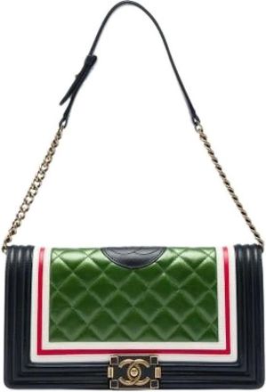 Chanel Borsa Boy Flap Pre-owned - - Pre-owned - Donna - Verde - ONE SIZE
