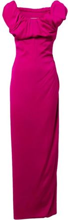 Vivienne Westwood Ginnie Amber Jurk - Dames - Feestkleedjes - Paars - L - Kleedjes
