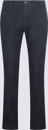 Jacob Cohen Jeans Blue And Green-Uomo