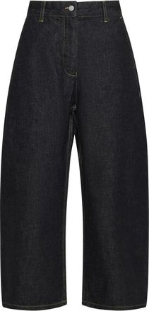 STUDIO NICHOLSON Denim Jeans - Dames - Loose Fit Jeans - Zwart - M - Denim - Jeans
