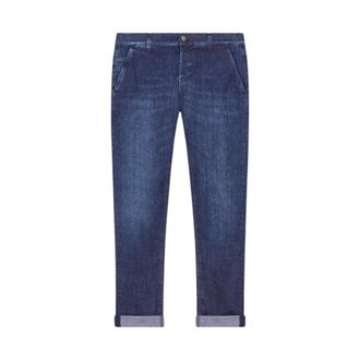 Dondup Uomo, Jeans, Blu, W35, new