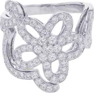 Van Cleef & Arpels White Gold (18K) Band Ring (Pre-Owned)
