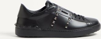 Valentino Garavani Rockstud Untitled Sneaker In Calfskin Leather
