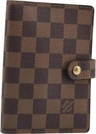 Louis Vuitton Pre-owned Day Planner Cover - Dames - Vintage Accessoires - Bruin - ONE Size - Vintage
