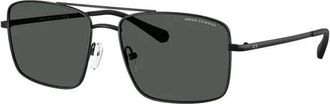 A|X Armani Exchange Zonnebrillen - Heren - Zonnebrillen - Zwart - 57 MM - Accessoires