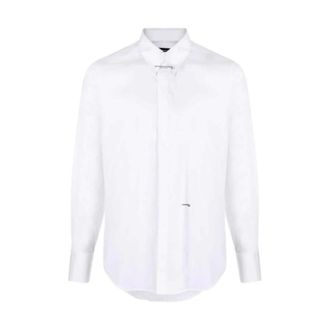 Dsquared2 Heren, Overhemden, Wit, Maat: XL Katoen