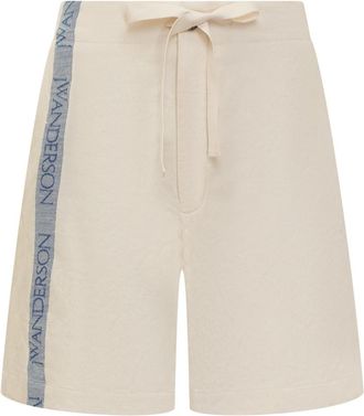 J.W.Anderson Beige Logo Shorts