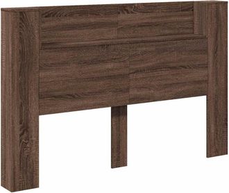 vidaXL Headboard Brown Oak 160 x 16.5 x 103.5 cm Engineered Wood vidaXL