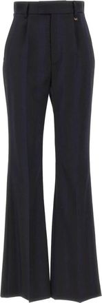 Vivienne Westwood Ray Broeken - Dames - Wijde Broeken - Zwart - XS - Wol - Broeken