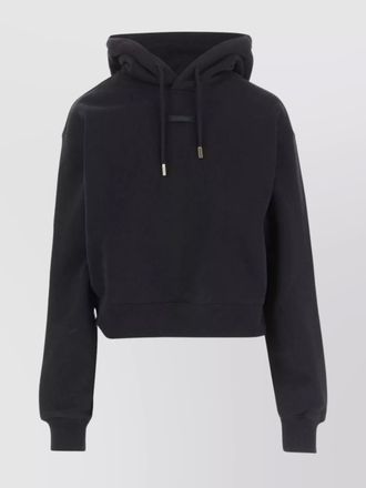 Jacquemus cropped cotton hoodie