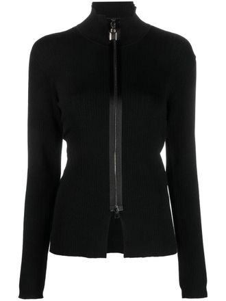 Tom Ford Cardigan con righe - Nero