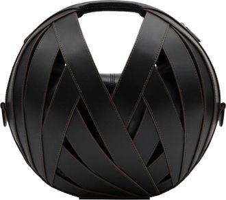 Perrin Paris Le Panier Handbag Classic in Black /Espresso at Nordstrom