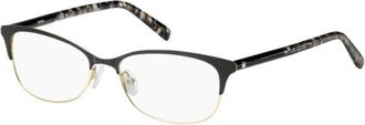 Max Mara Womens Mm1306 Glasses In Black/gold/grey