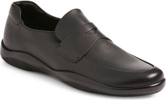 Prada Americas Cup Penny Loafer in Nero at Nordstrom, Size 10.5Us