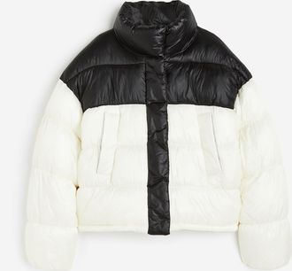 H&M Puffer-Jacke - White
