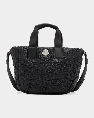 Moncler Mini Caradoc Textured Tote Bag
