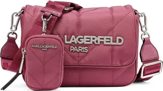 Karl Lagerfeld Voyage Messenger in Currant at Nordstrom