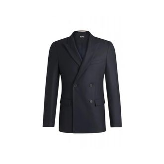 HUGO BOSS Hombre, Chaquetas, Azul, Talla: M