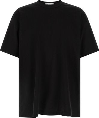Comme Des Gar&ccedil;ons Black Logo Print T-shirt