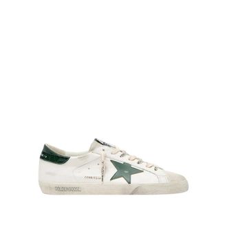 Golden Goose Sneakers, male, White, Size: 10 US Super Star Nappa