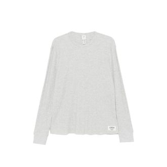 SKIMS Waffle-knit Long-sleeve Sweatshirt