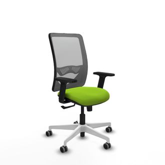 Piqueras y Crespo Silla De Oficina Piqueras Y Crespo Ergon&oacute;mica Gris Cuero Sint&eacute;tico