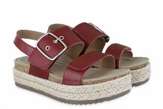 Aetrex Womens Vania Sandal In Red