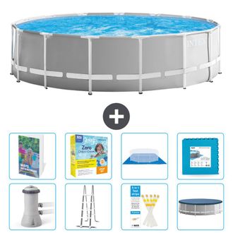 Intex Piscina Prism Frame Redonda - 457x122 Cm - 9-piezas S566
